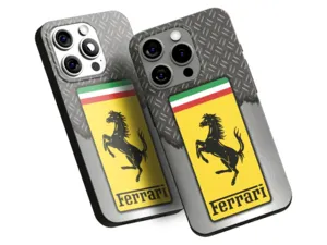 Ferrari Coque Silicone Téléphone Design Élégant Stylé